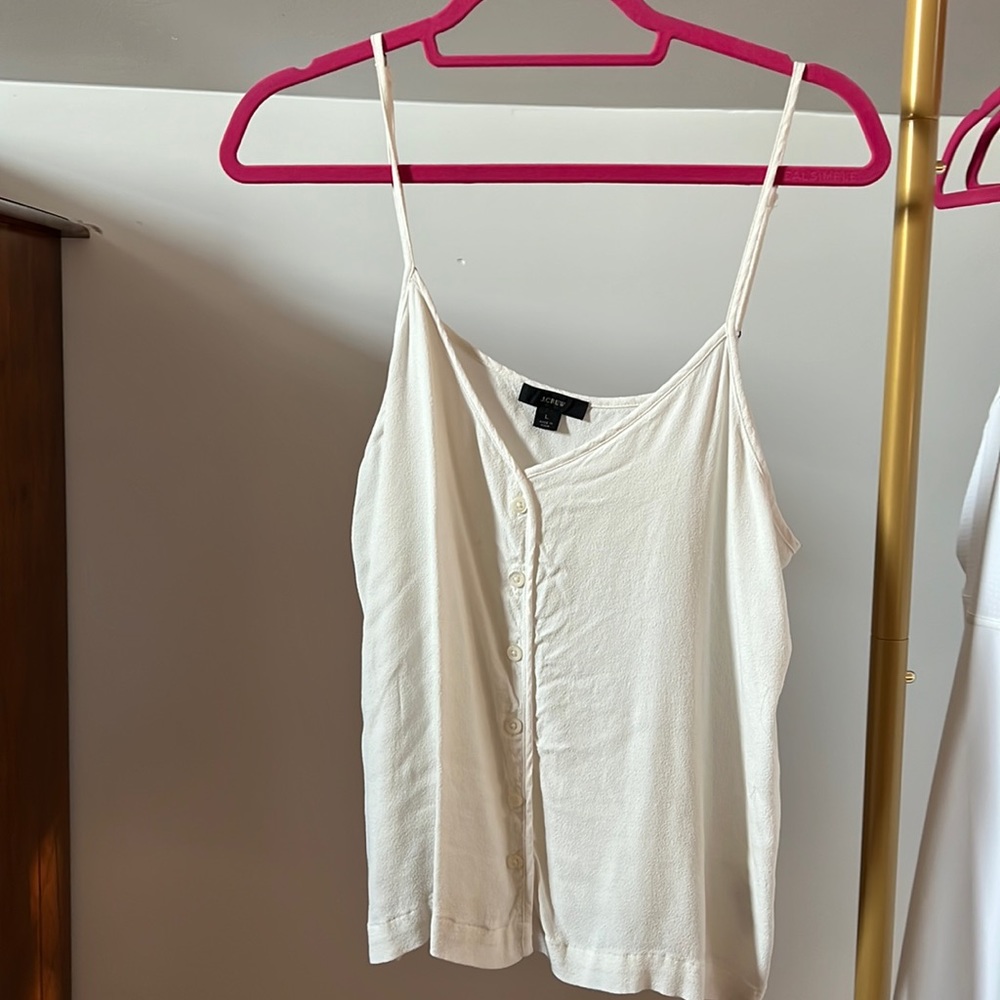 J. Crew white camisole